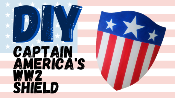 Captain America WW2 1940s Shield DIY