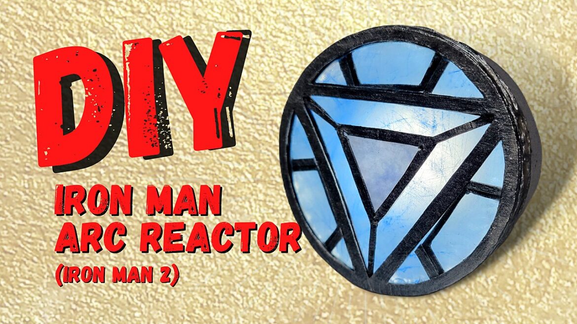 DIY Iron Man Arc Reactor (Iron Man 2)