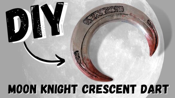 diy moon knight crescent dart
