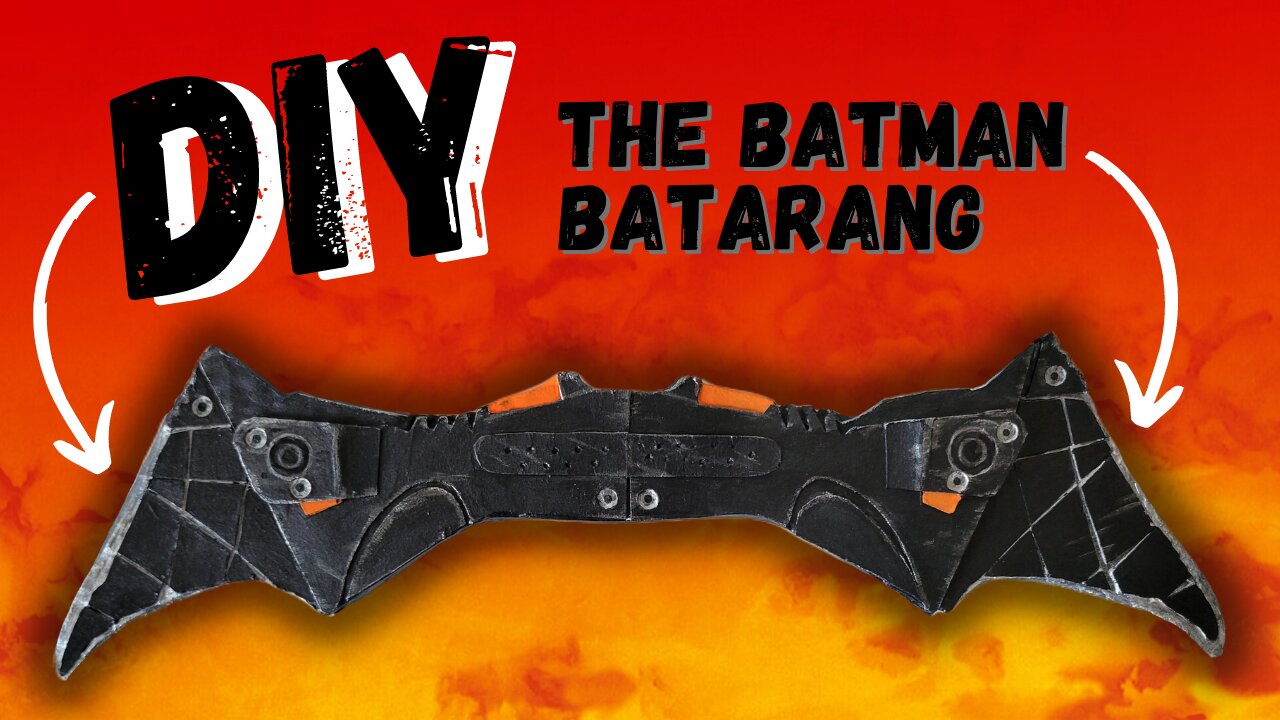 How to Make The Batman Batarang