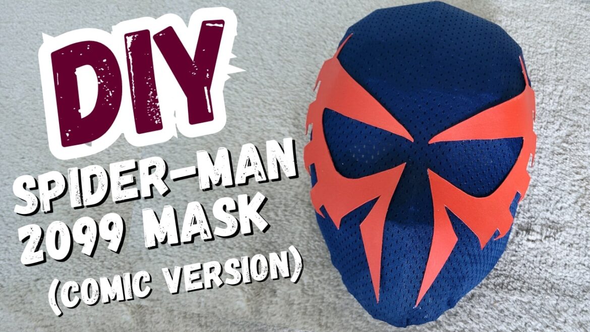 diy Spider-Man 2099 mask