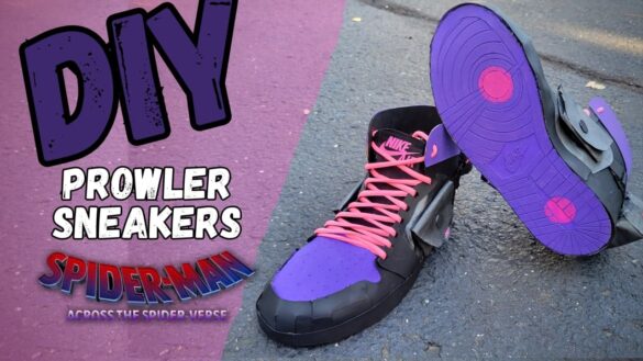 Cardboard Air Jordan Prowler Sneakers