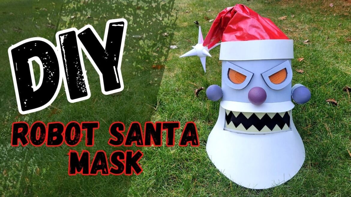 Robot Santa Mask DIY